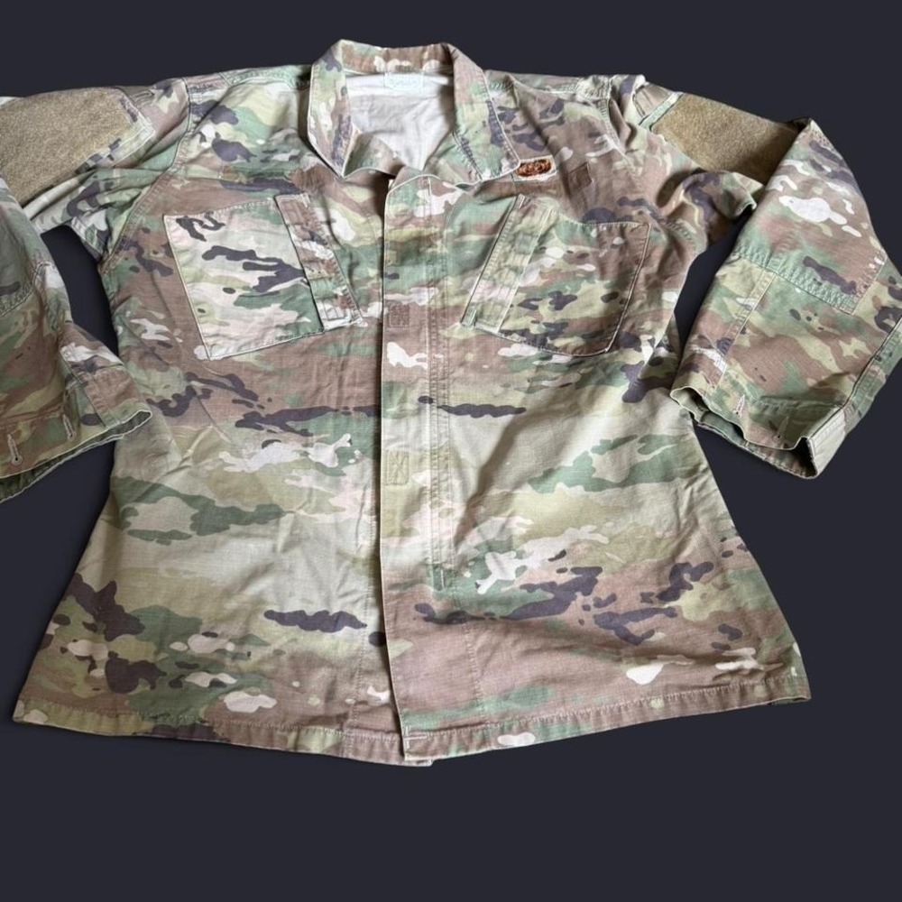 US‎ Army Multicam Combat Uniform Coat Medium Long Ripstop OCP Jacket